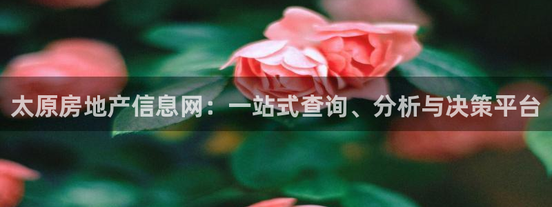 新宝5苹果手机下载：太原房地产信息网：一站式查询、分析与决策