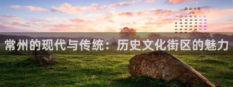 新宝5怎么下载到桌面：常州的现代与传统：历史文化街区的魅力