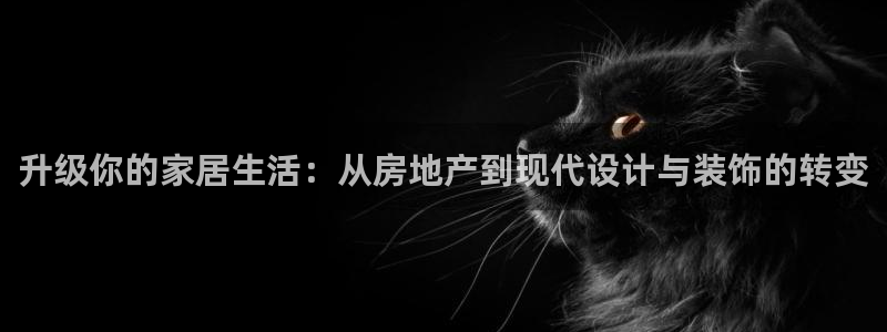 新宝5登录入口网址：升级你的家居生活：从房地产到现代设计与装