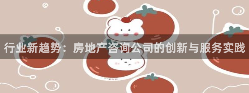 新宝5娱乐手机登录：行业新趋势：房地产咨询公司的创新与服务实
