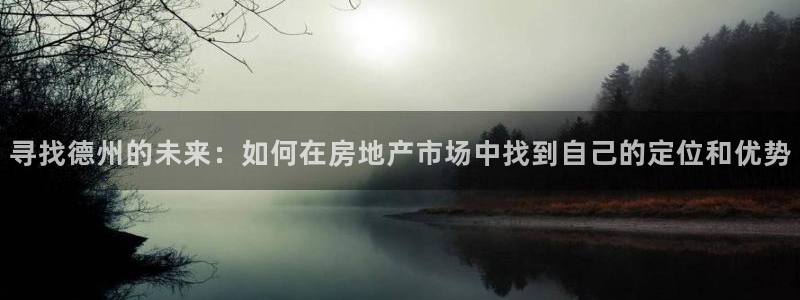 新宝5浗维33 300：寻找德州的未来：如何在房地产市场中找