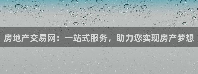 新宝5测速登陆：房地产交易网：一站式服务，助力您实现房产梦想