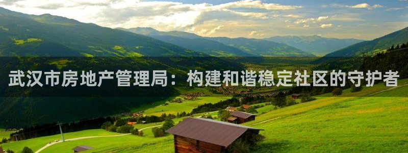 新宝5线路登录检测：武汉市房地产管理局：构建和谐稳定社区的守
