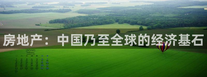 新宝5尤74OOO5：房地产：中国乃至全球的经济基石