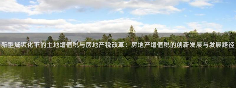 新宝5手机下载：新型城镇化下的土地增值税与房地产税改革：房地