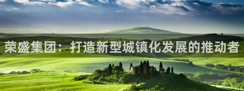 新宝5巅峰：荣盛集团：打造新型城镇化发展的推动者