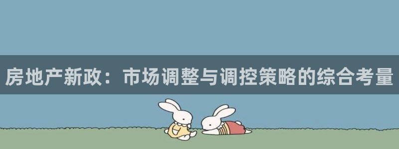 新宝5谠631257：房地产新政：市场调整与调控策略的综合考
