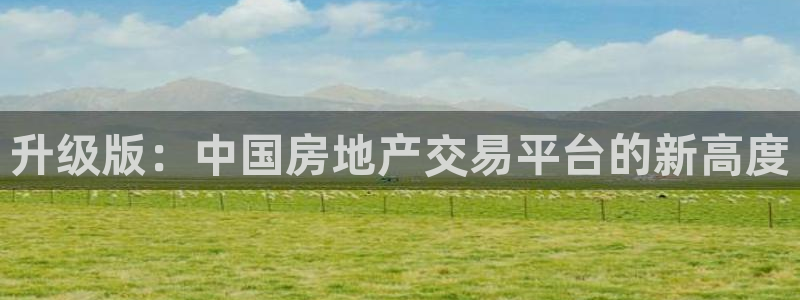 皇冠新宝5：升级版：中国房地产交易平台的新高度