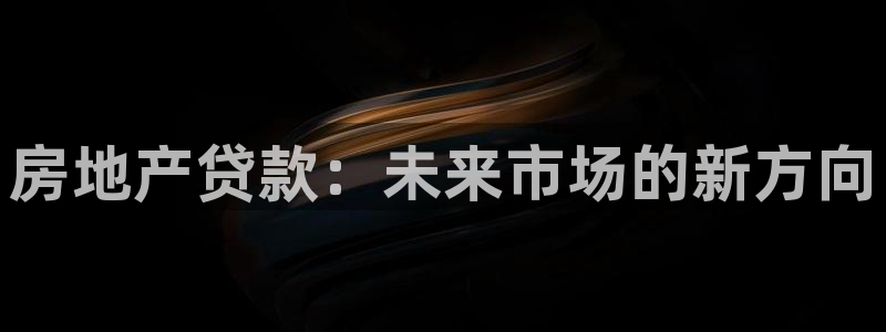 新宝5娱乐多：房地产贷款：未来市场的新方向